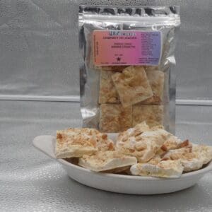 Package of Gramma's Delicacies Freeze Dried Banana Cream Pie