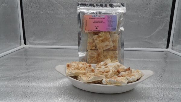 Package of Gramma's Delicacies Freeze Dried Banana Cream Pie