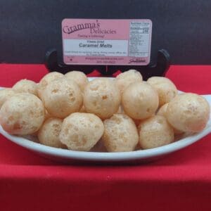 Package of Gramma's Delicacies Freeze Dried Caramel Melts