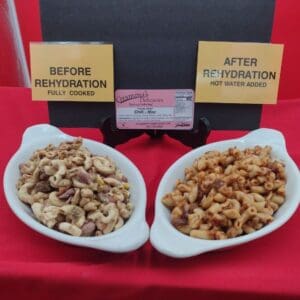 Package of Gramma's Delicacies Freeze Dried Chili Mac