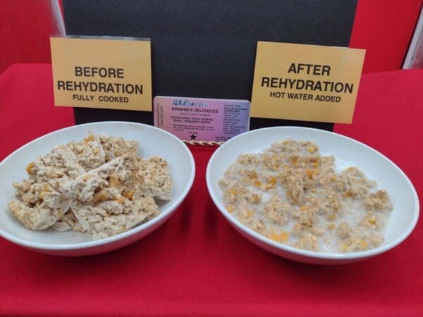 Package of Gramma's Delicacies Freeze Dried Oatmeal