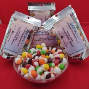 Gramma's Delicacies Freeze Dried Rainbow Drops (Skittles)