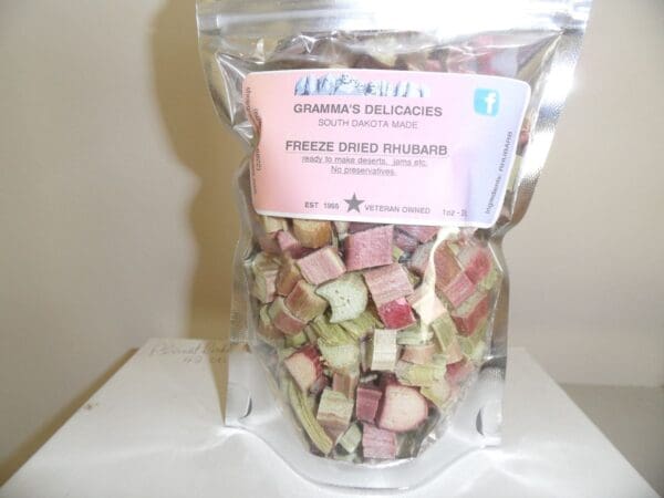Gramma's Delicacies Freeze Dried Rhubarb