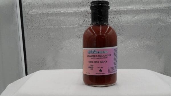 Bottle of Gramma's Delicacies OMG - BBQ Sauce