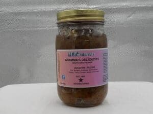 Can of Gramma's Delicacies Zucchini Relish